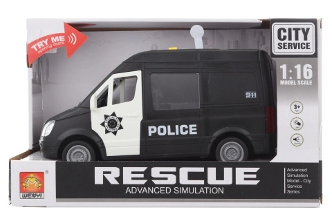 Voiture de police à piles