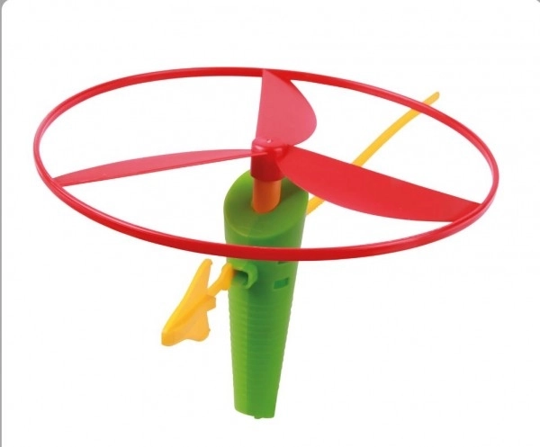 Hélices propulsées 20cm+démarreur plastique en sachet 3+