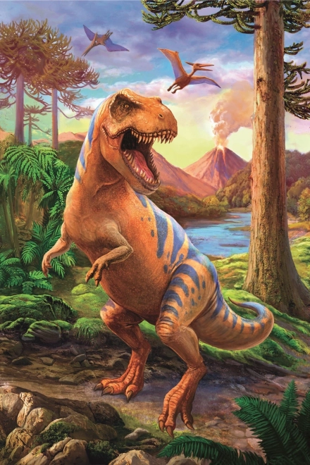 TREFL Puzzle Dinosaures Incroyables : Tyrannosaurus 54 pièces