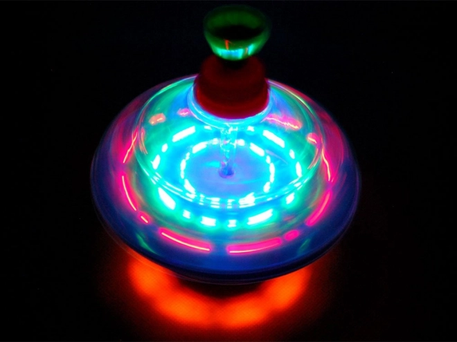Toupie musicale et lumineuse pour enfants