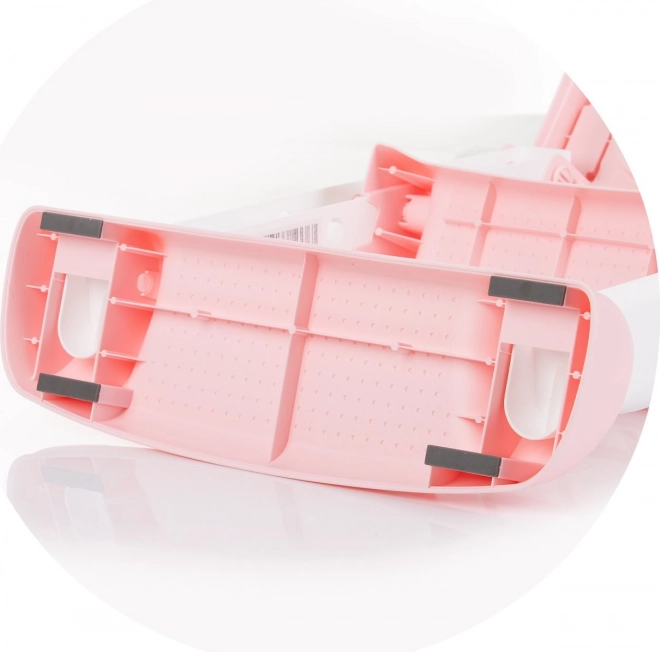 CHIPOLINO Siège de toilette avec échelle Skippy – rose