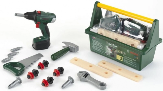 Malette avec outils et perceuse Bosch
