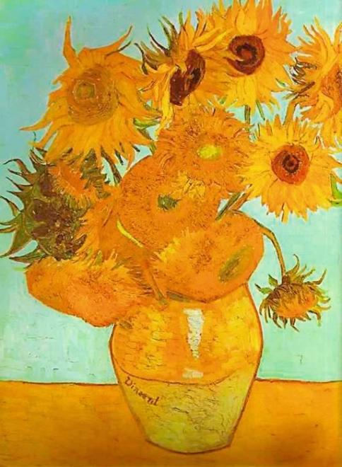RAVENSBURGER Puzzle Collection d'Art : Tournesols 1500 pièces