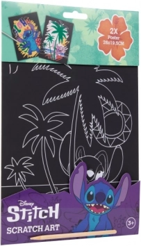 Images à gratter Stitch pour divertissement créatif