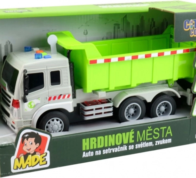 Camion à inertie avec lumière et son