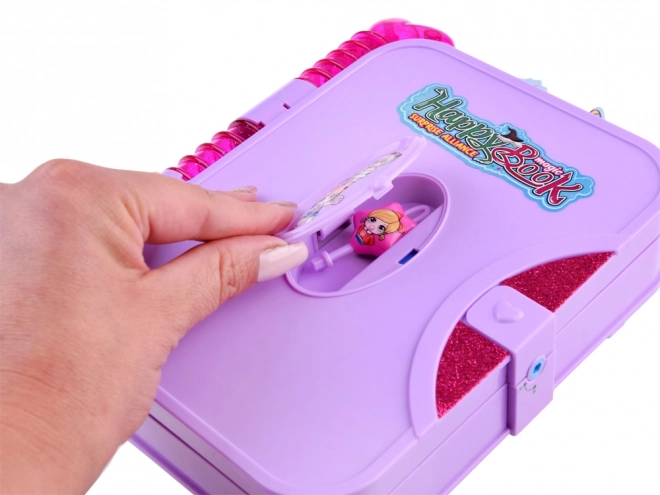 Journal magique secret verrouillable autocollants ZA4706