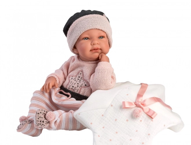Llorens M843-26 tenue pour poupée bébé NEW BORN de taille 43-44 cm