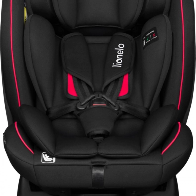 Siège Auto Enfant Lionelo Aart i-Size Noir Rouge 40-150 cm