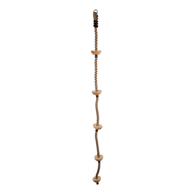 Corde d'escalade pour enfants avec supports en bois