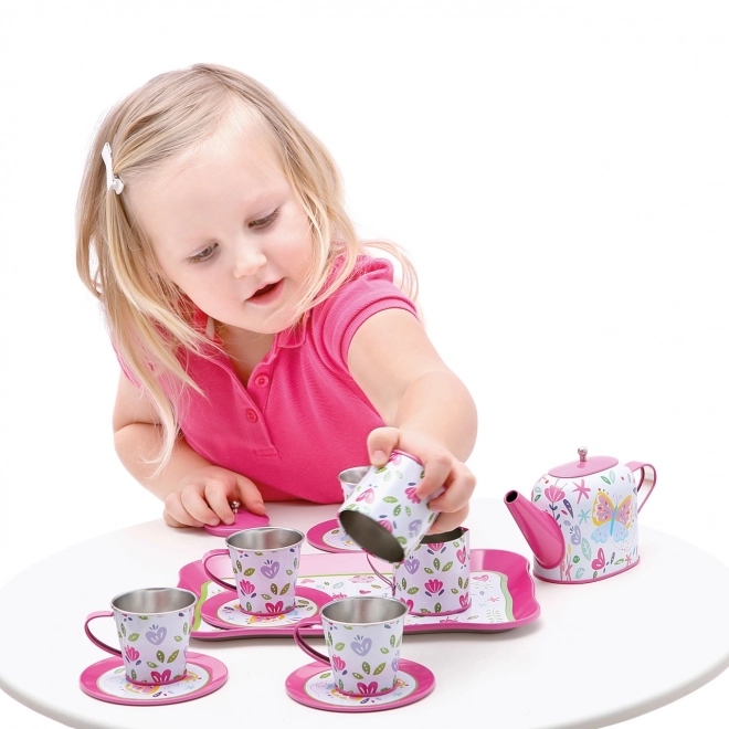 Set de thé rose pour enfants