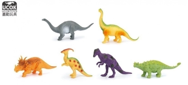 Figurines Dinosaures Set 6 Pcs