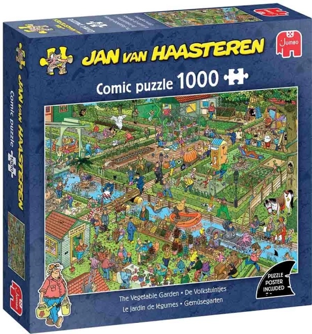 Puzzle JUMBO Jardin potager 1000 pièces