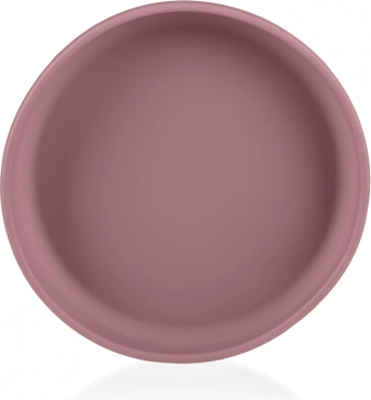 Assiette en silicone pour enfants Old Pink