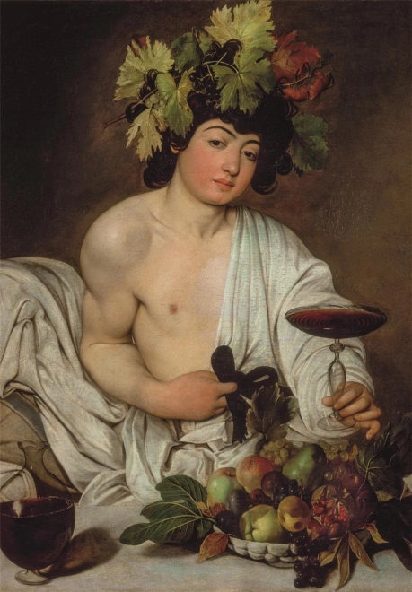 Puzzle 1000 pièces Musée Caravaggio Bacchus