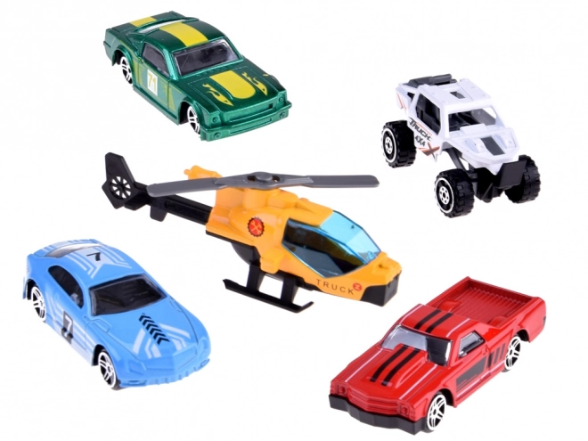 Ensemble de voitures jouets 5 pièces