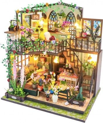 Maquette de maison La maison fleurie de Darcy