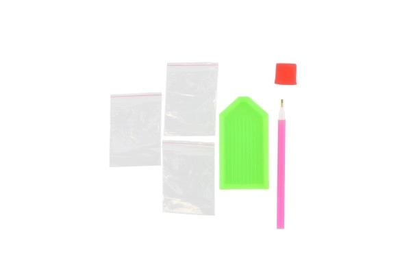 Kit de peinture au diamant - bébé sous la couverture