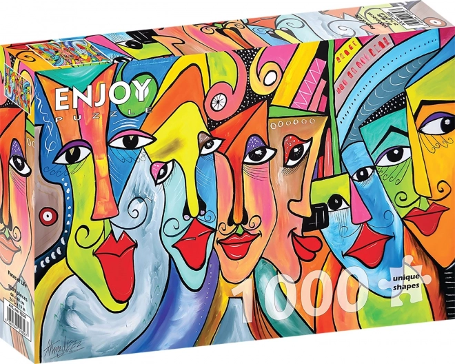 Puzzle Visages de la Vie 1000 pièces