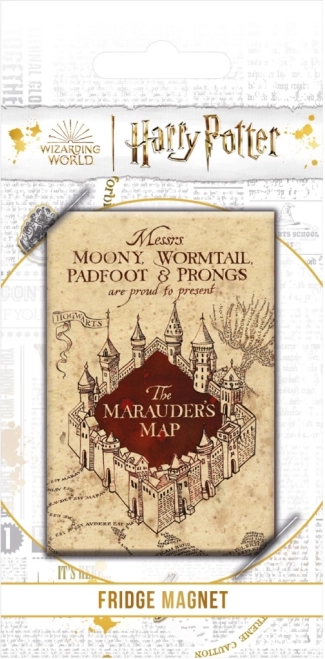 Magnet Harry Potter - Carte du Maraudeur