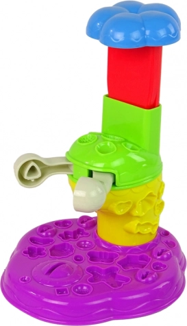 Presse à pâte à modeler avec embouts interchangeables