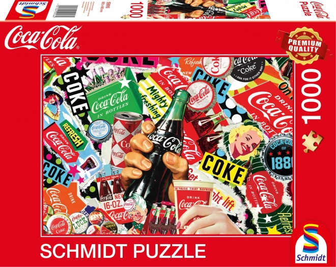 Schmidt Puzzle Coca Cola, 1000 pièces