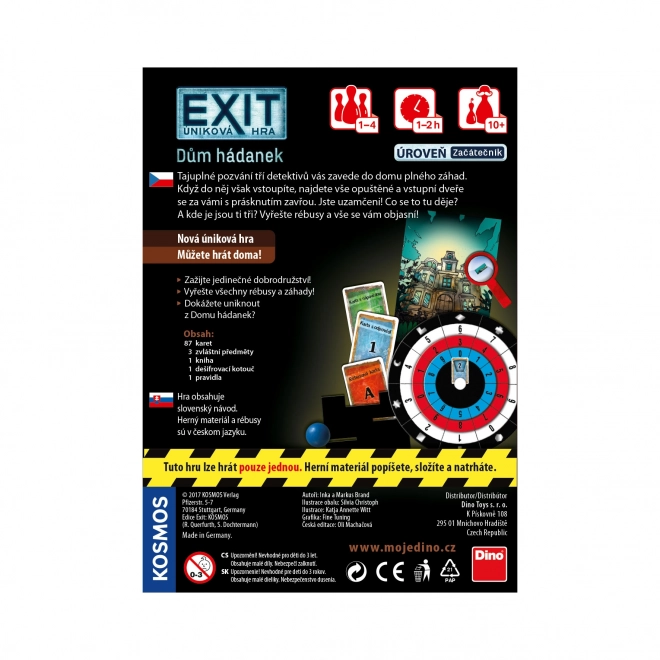 DINO EXIT Jeu d'évasion : Maison des énigmes