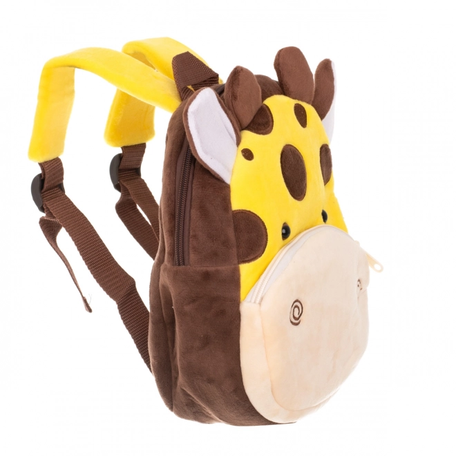 Sac à dos en peluche pour enfants - girafe