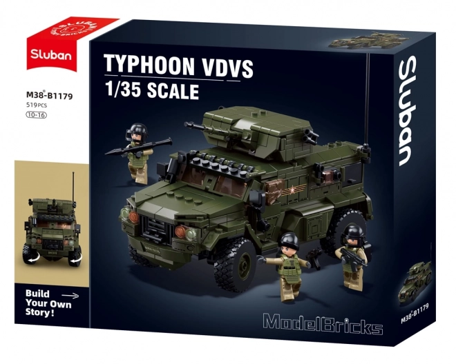 Sluban Modèle Briques M38-B1179 Véhicule de Combat Blindé Tayfun