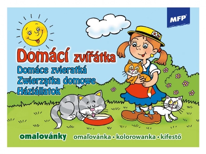 Livres à colorier MFP Animaux domestiques