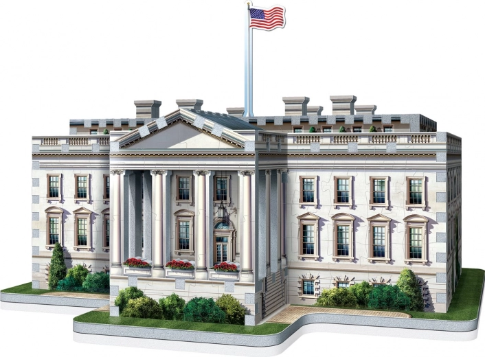Maquette réaliste de la Maison Blanche