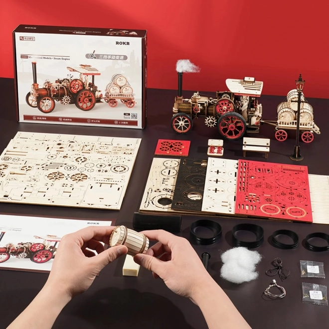 RoboTime 3D Puzzle mécanique Machine à vapeur