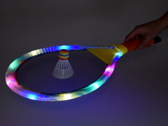 Raquettes de badminton lumineuses pour le divertissement