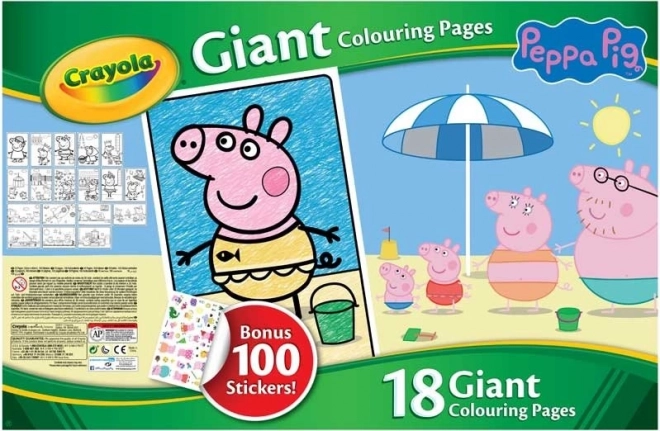 Mega coloriages Peppa Pig