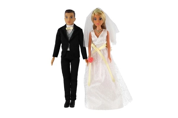 Poupées Anlily mariée et marié
