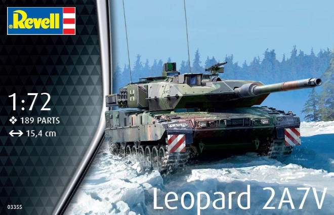 Modèle en plastique Leopard 2A7V 1/72