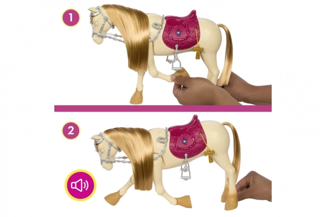 Cheval dansant Barbie avec sons