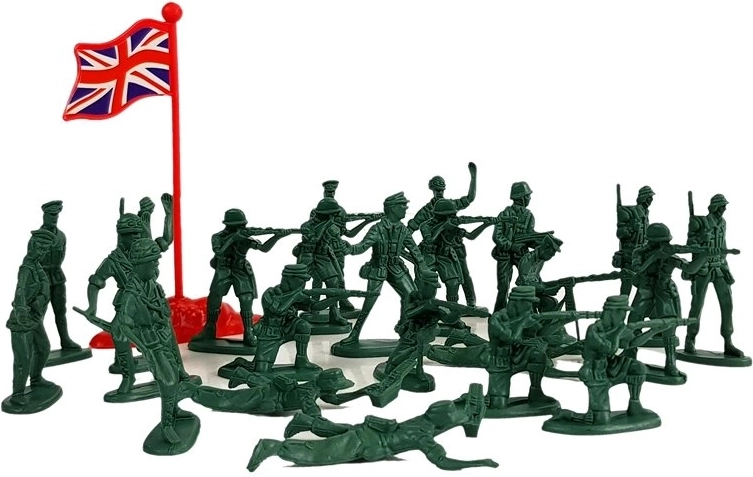 Équipes variées et accessoires réalistes