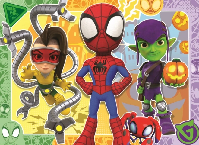 Puzzle Ravensburger Spidey et ses fantastiques amis 4x42 pièces
