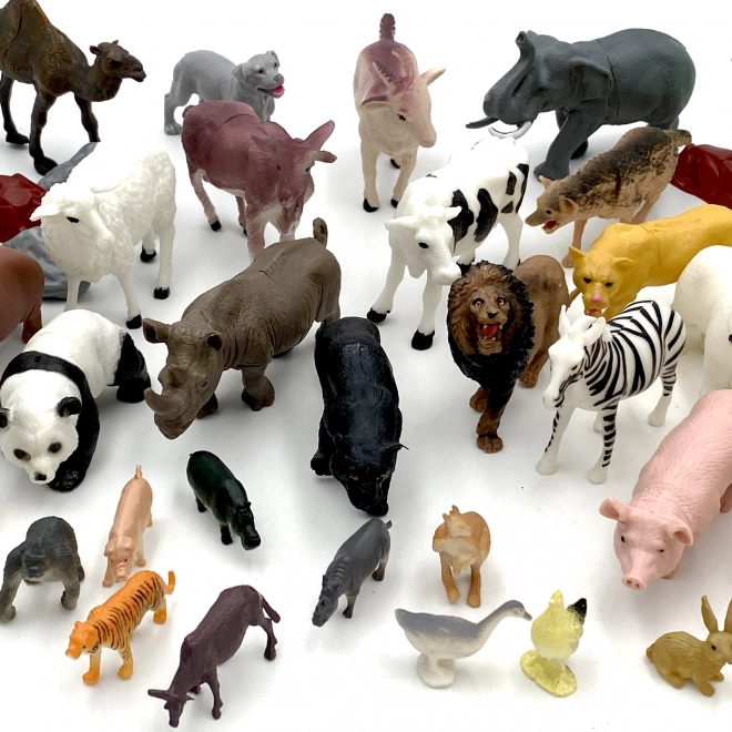 Ensemble d'animaux WOOPIE XXL 58 pcs