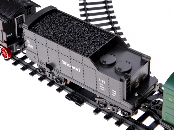 Train électrique 185x99cm la fumée s'évapore effet sonore RC0622
