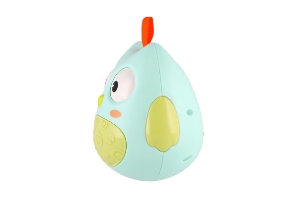 Roly Poly chouette plastique 11cm avec son dans une boîte 14x16x12cm 6m+