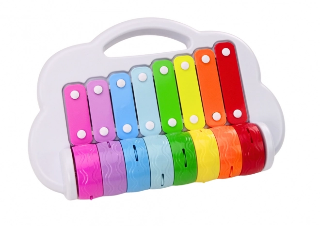 Cymbales arc-en-ciel Instrument éducatif interactif pour enfants coloré