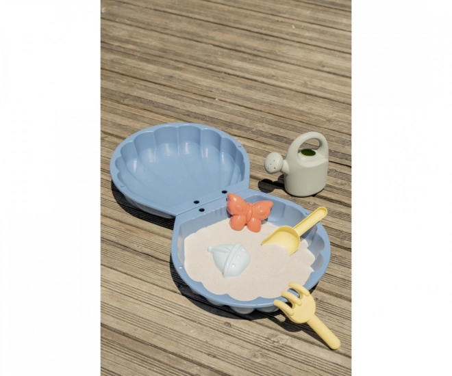 Bac à sable à deux ailes avec accessoires