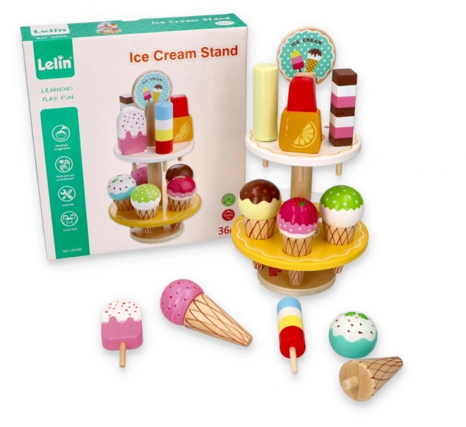 Stand de crème glacée