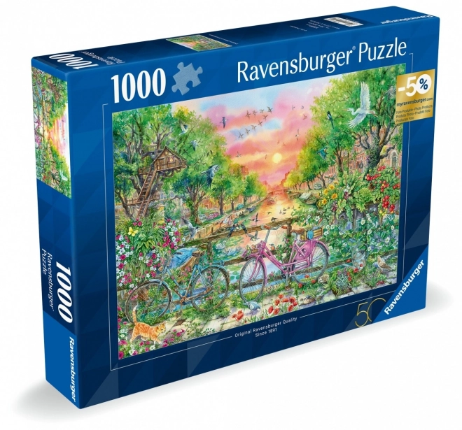 RAVENSBURGER Puzzle Koala à Amsterdam 1000 pièces
