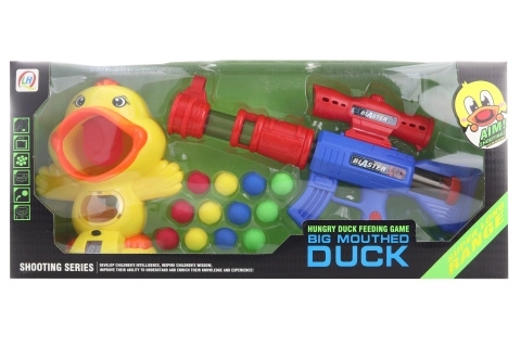 Pistolet à balles avec canard compteur
