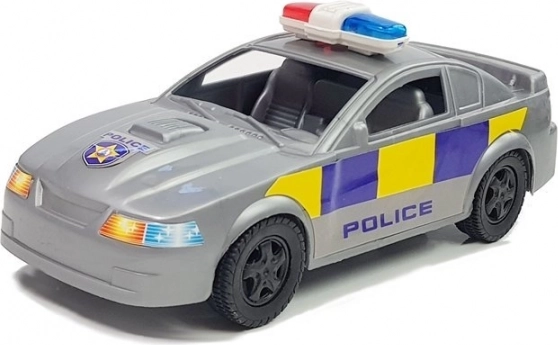 Véhicule de police richement détaillé