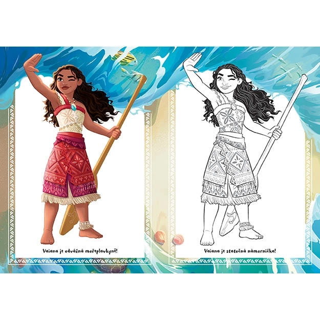 Livre de coloriage Vaiana