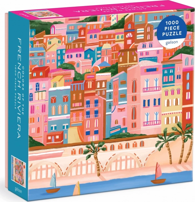 Puzzle Couleurs de la Côte d'Azur 1000 pièces
