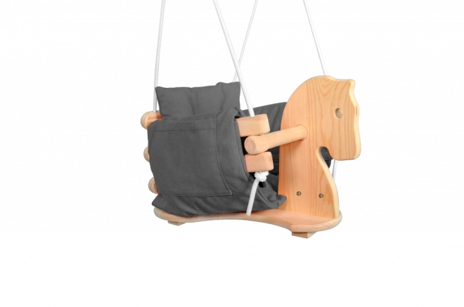 Balançoire pour les plus petits design Cheval